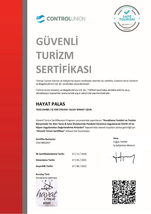 Hayat Palas Erzincan Eksteriør billede